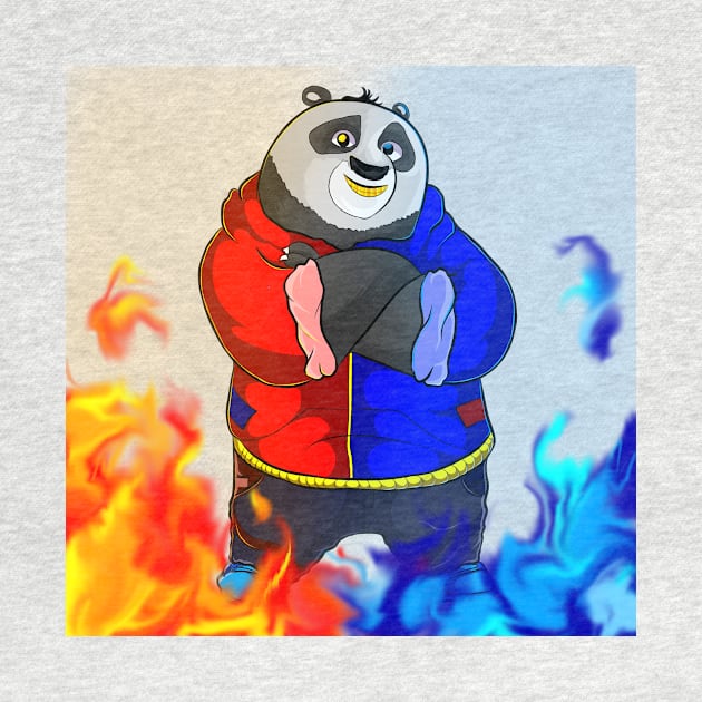 Panda by vicktoonz